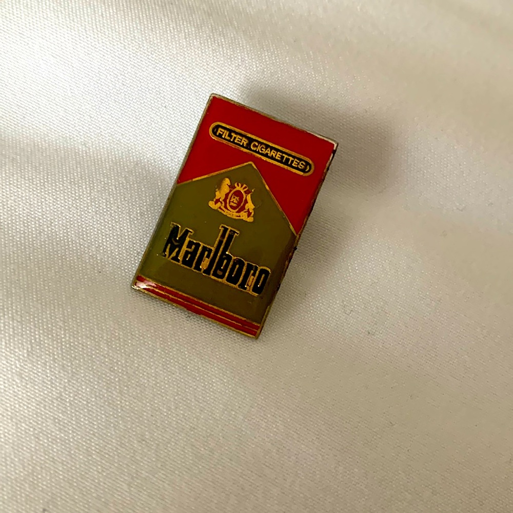 Vintage Marlboro Enamel Pin